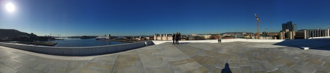 Auf dem Dach der Oper, Copyright: insidenorway