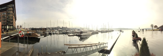 Grenze zum Stadtteil Tjuvholmen, Copyright: insidenorway