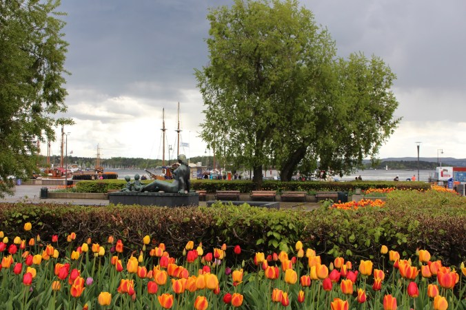 Frühling am Rathausplatz, Copyright: insidenorway