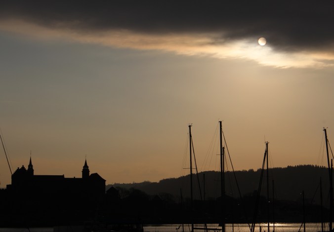 Die Festung Akershus nach Sonnenaufgang, Copyright: insidenorway