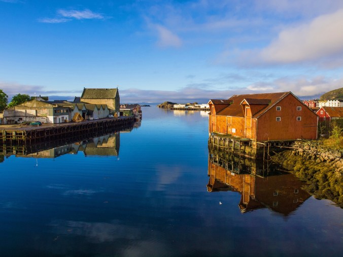 Svolvær, Hauptort der Lofoten auf der Insel Austvågøya